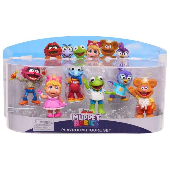Muppet Babies Playroom Figure Set - 6 Pieces - Picture 1 of 6